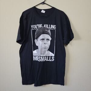 Bay Island‎ Mens Black Short Sleeve Crew Neck Pullover Graphic T Shirt Size XL